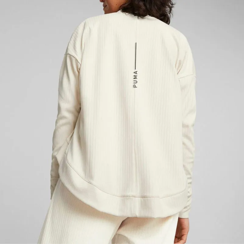 PUMA Studio Knitwear Women's Snow White-3