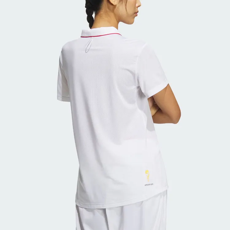 Adidas Polo Shirt Women's White-2