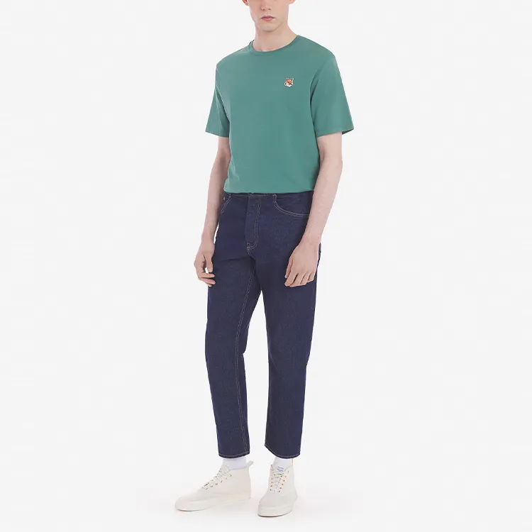 Maison Kitsune T Shirts Men Asphalt Gray-2
