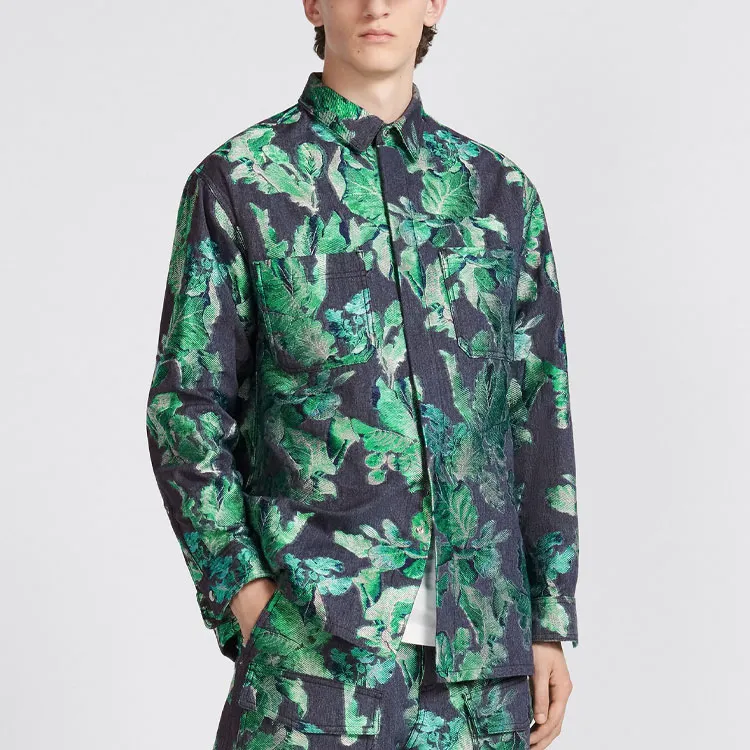 DIOR X Denim Tears Long Sleeve Shirt-3
