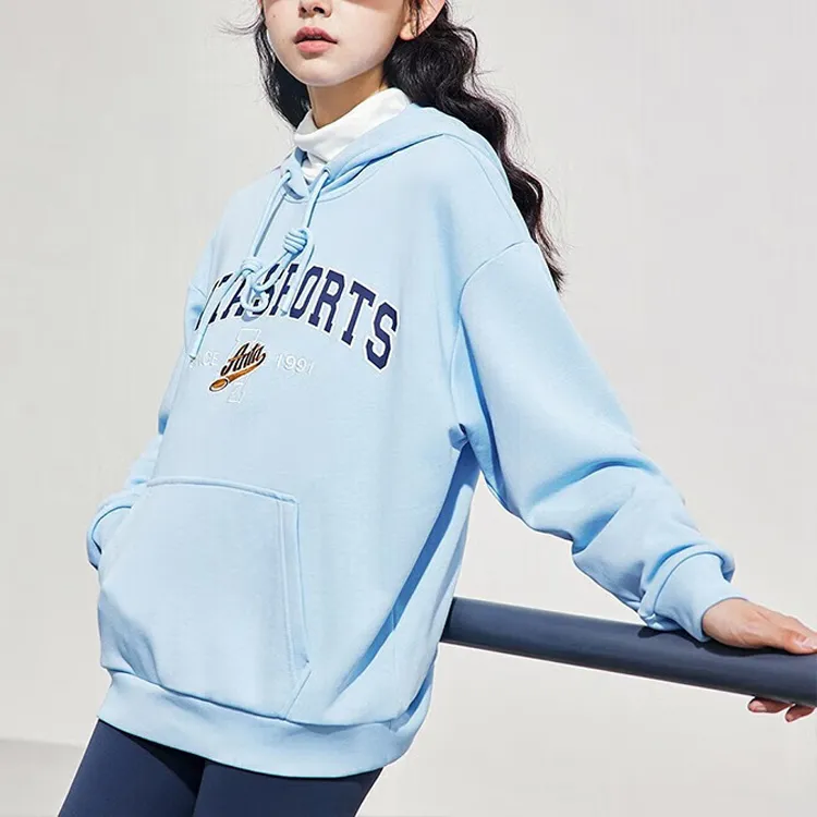 Anta Sweatshirt Women's Morning Glow Blue-3