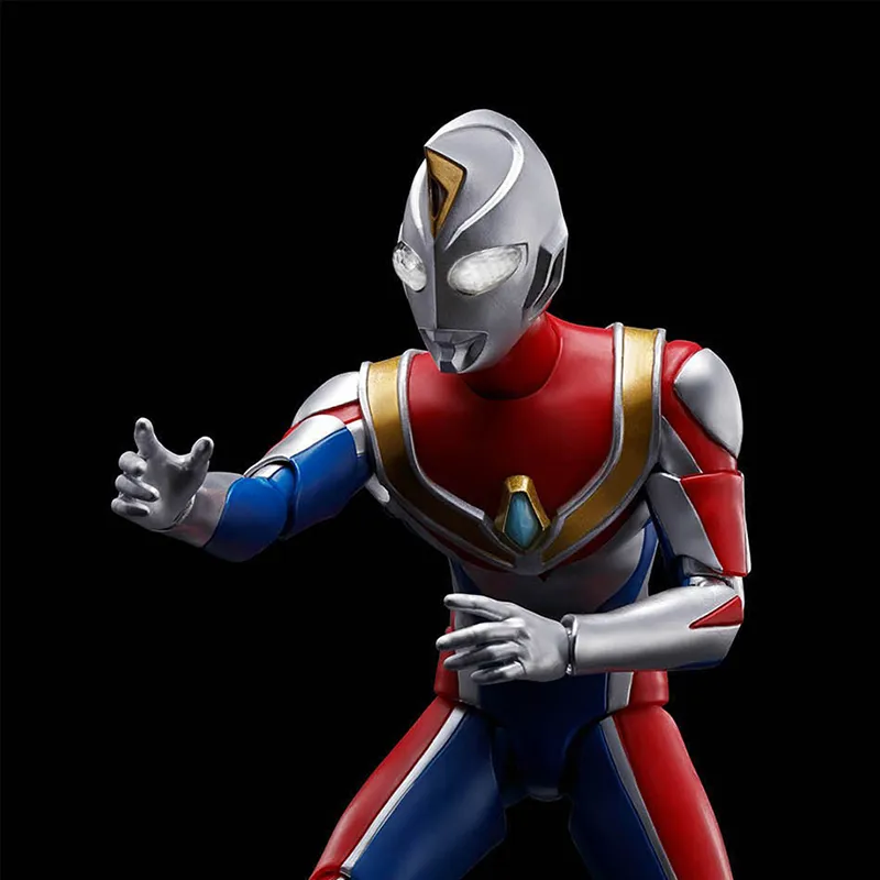 BANDAI S.H.Figuarts True Bone Chiseling Technique, Ultraman Dyna, Shiny Action Figures 15cm-3
