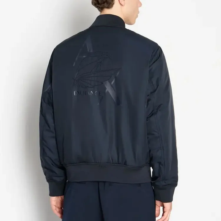 ARMANI EXCHANGE Logo-print Bomber Jacket-3