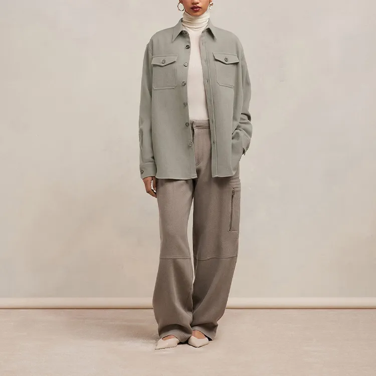 Ami Chest Pocket Overshirt-1