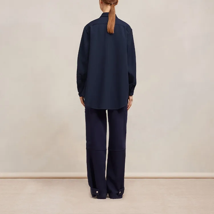 AMIPARIS Chest Pocket Overshirt-1