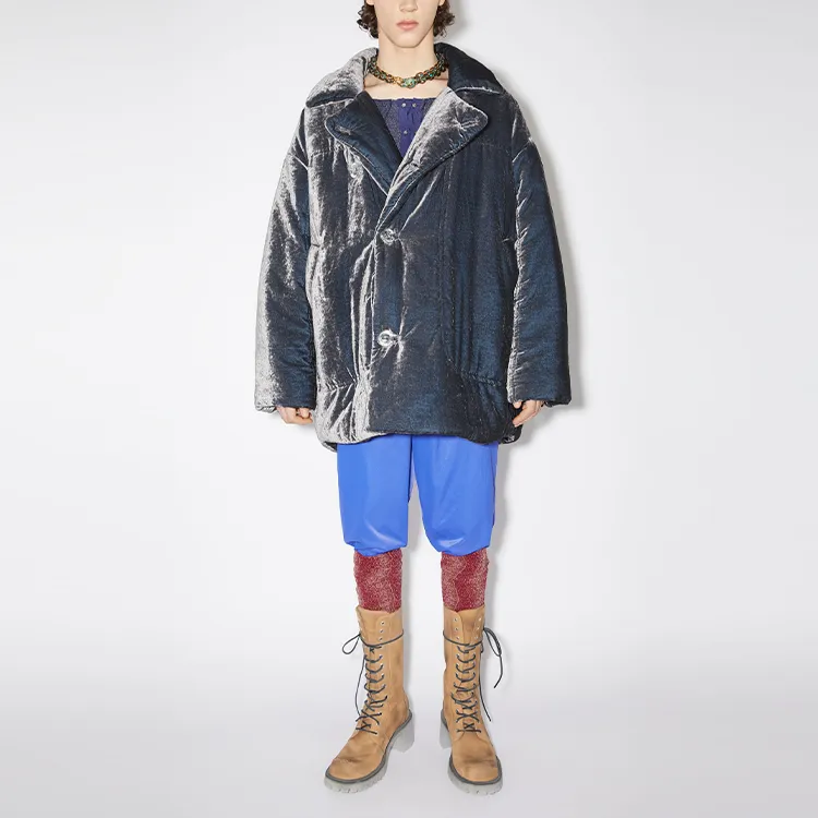 Acne Studios Jackets Men Silver Blue-1
