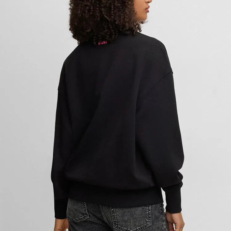 HUGO BOSS Sweatshirts Women's Black-4