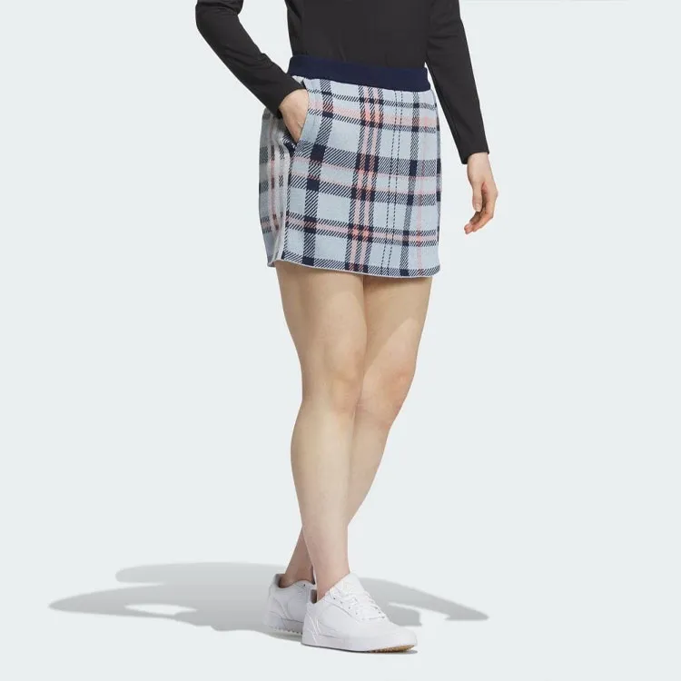 Adidas Casual Short Skirts Women's Miracle Blue-1