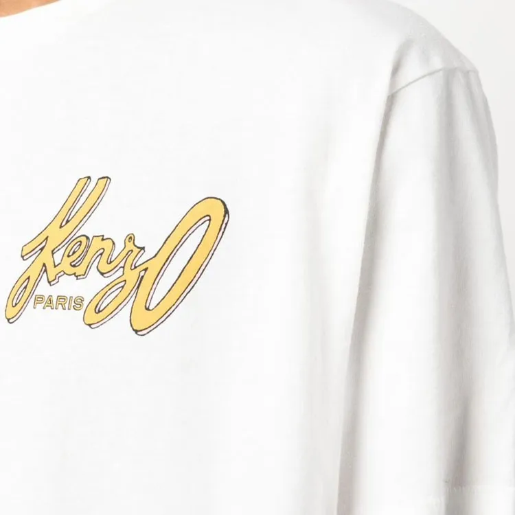 KENZO T Shirts Men White-5