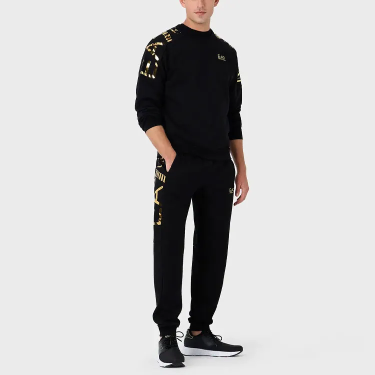 EMPORIO ARMANI EA7 FW23 Sweatshirt Men's Black-4