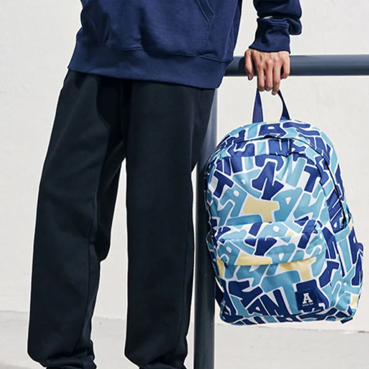 Anta Sports Life Collection Oxford Backpack Regular Unisex Spectral Blue-2