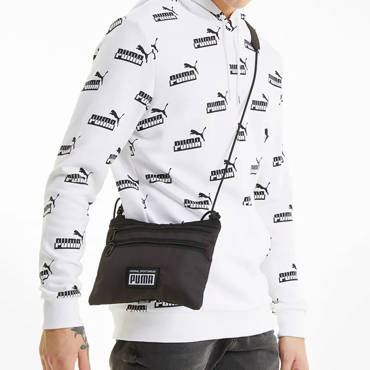 PUMA Polyester Shoulder Bag Unisex Black-4