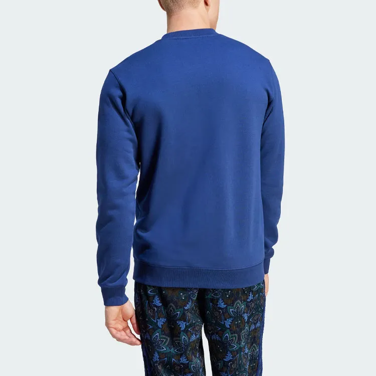 Adidas Originals Sweatshirts Men Dark Blue-2