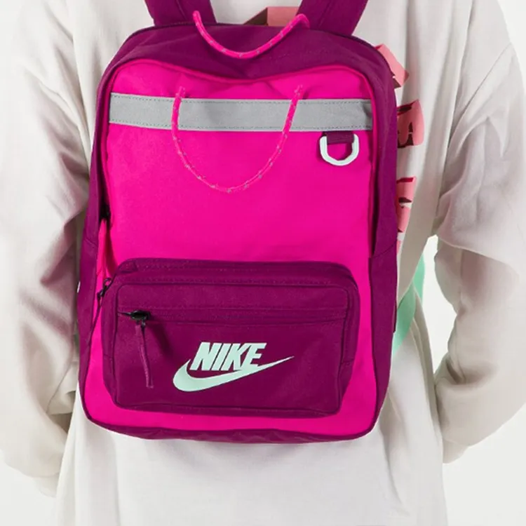 Nike Tanjun Fabric Backpack Regular Unisex Rose Red-2