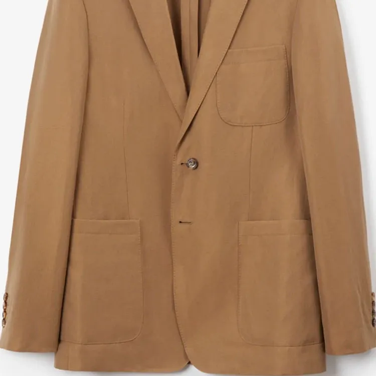 Burberry FW23 Business Suit Coat Men's Camel-6