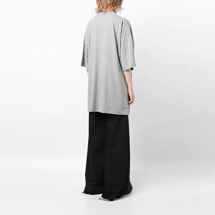 Vetements T-Shirts Women's Light Gray-2