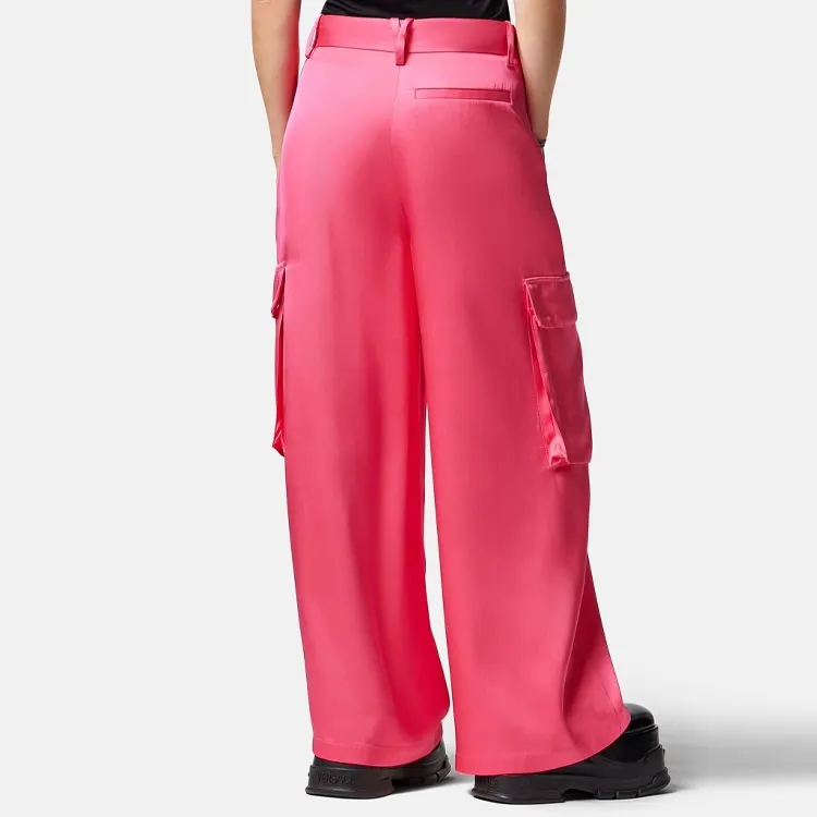 VERSACE Casual Pants Women's Pink-2