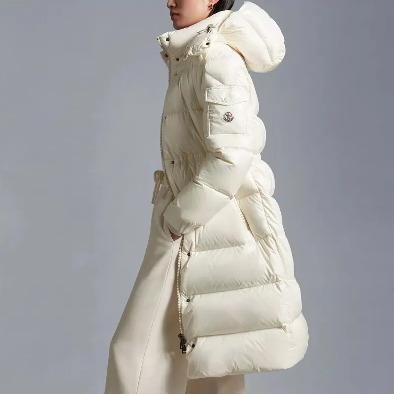 Moncler Down Jacket Women's White-3