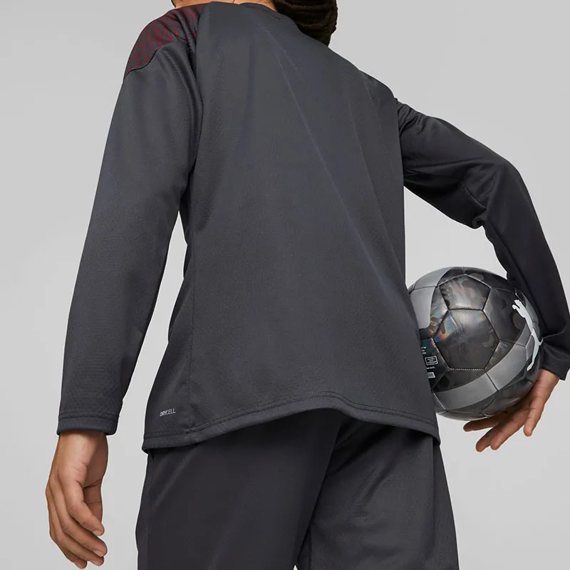 PUMA Manchester City Football Soccer Jerseys Men's Dark Gray-4