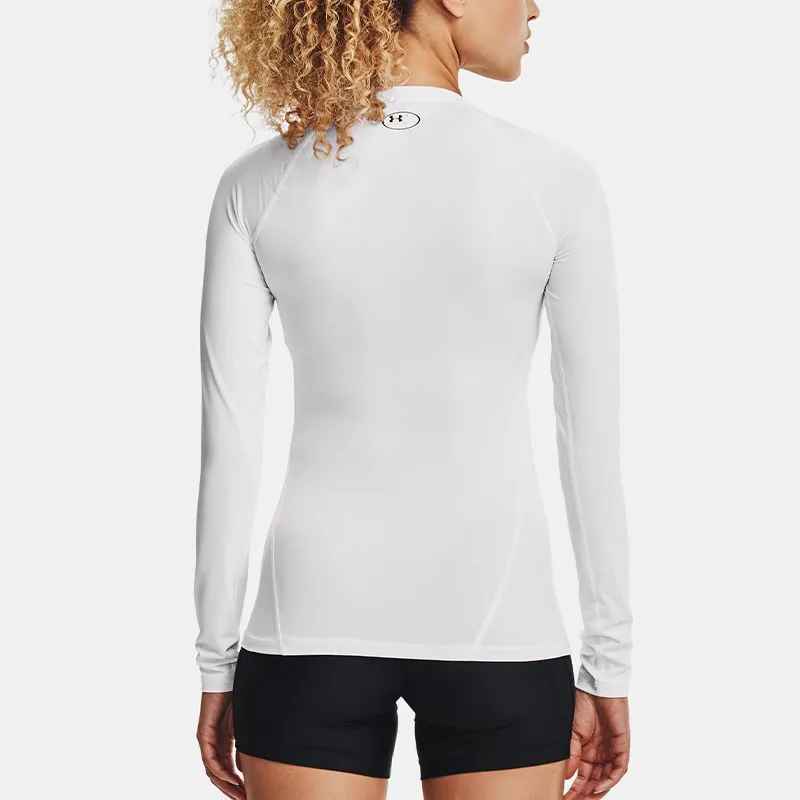 Under Armour HeatGear T Shirts Women's White-3