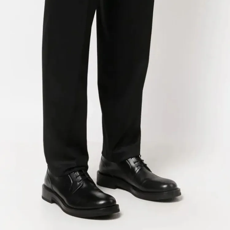 Ermenegildo Zegna Pleated Wool Trousers-5