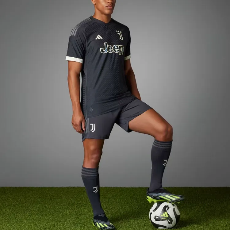 Adidas Juventus Soccer Jerseys Men Black-4