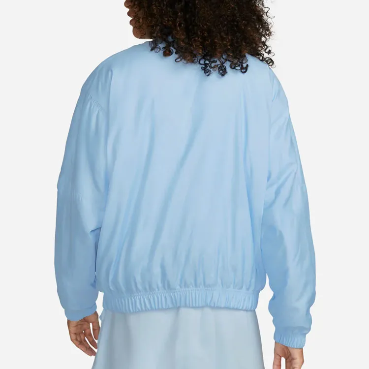 Nike Nikelab Solo Swoosh Satin Bomber Jacket-1