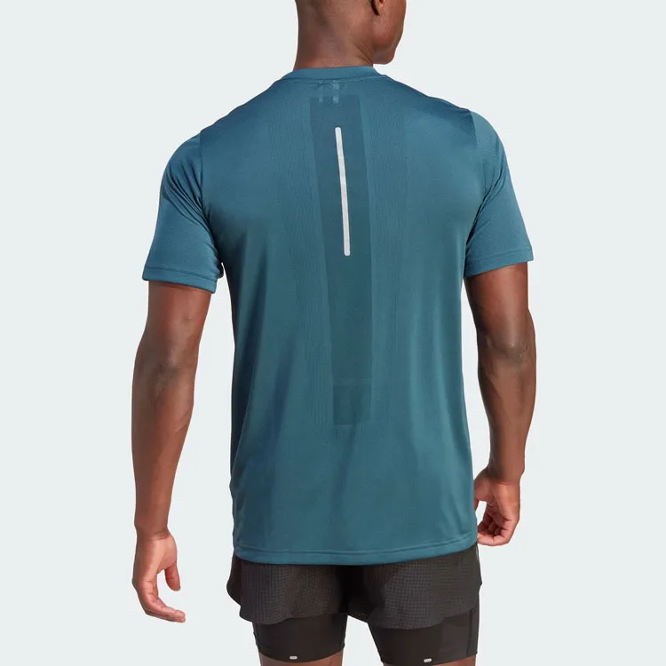 Adidas Ultimate T Shirts Men Arctic Ocean Blue-2