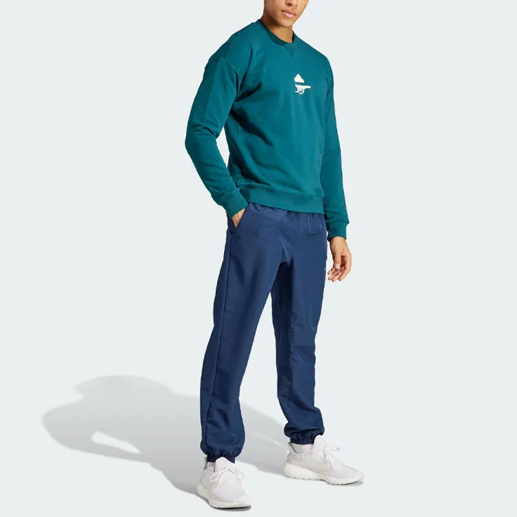 adidas Arsenal LFSTLR Heavy Cotton Sweatshirt Green-3