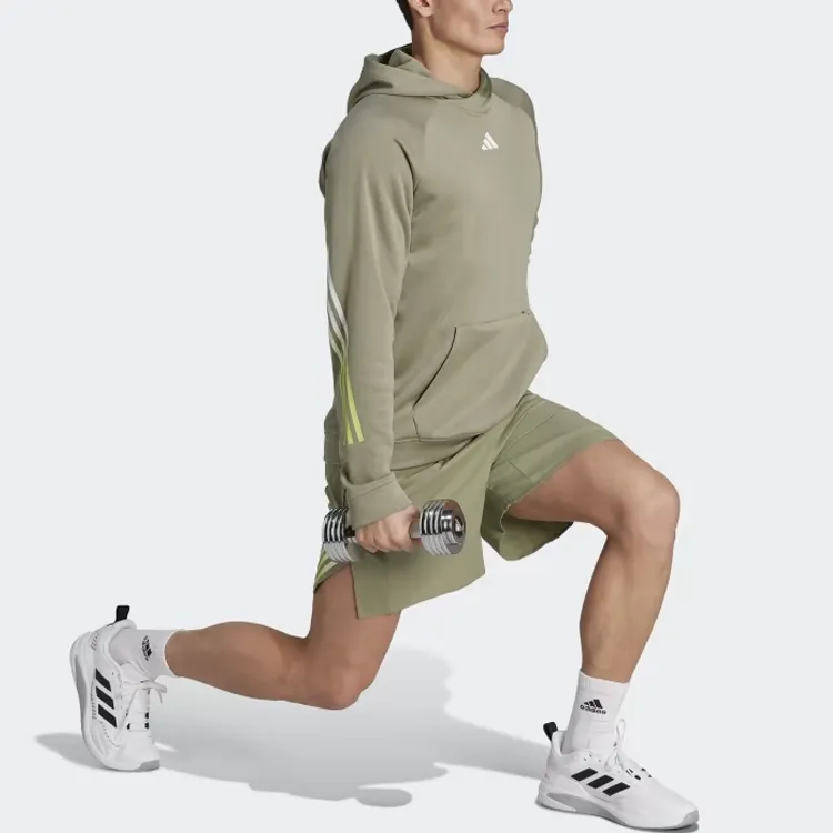 Adidas Train Icons 3 Stripes Hoodie-3