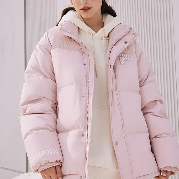 FILA FUSION Down Jacket Unisex Bare Pink-2