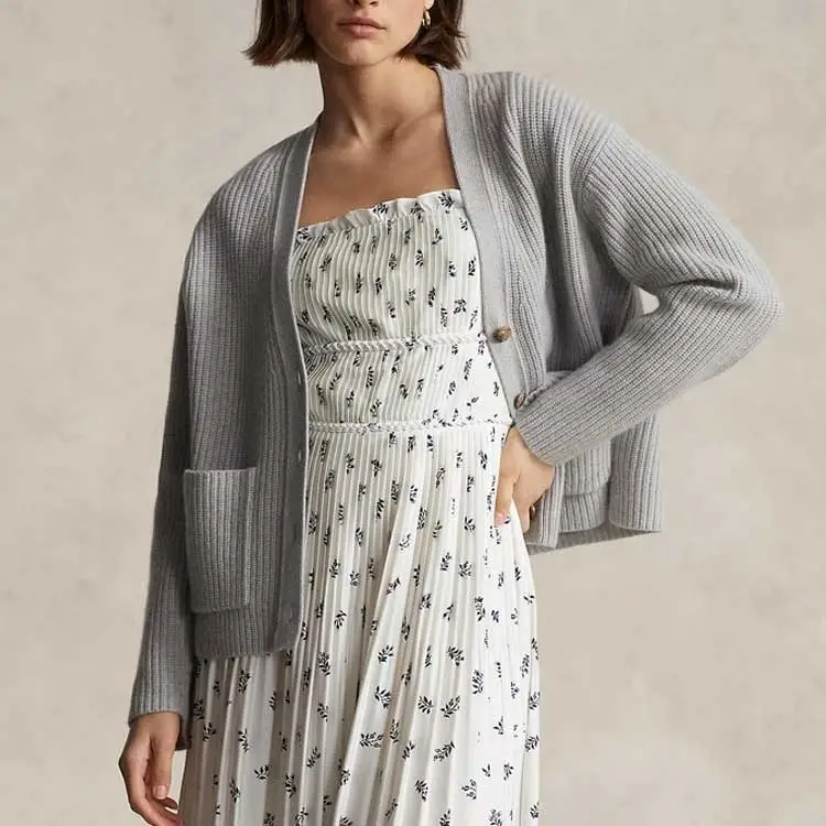 Polo Ralph Lauren V Neck Long Sleeved Cardigan-3