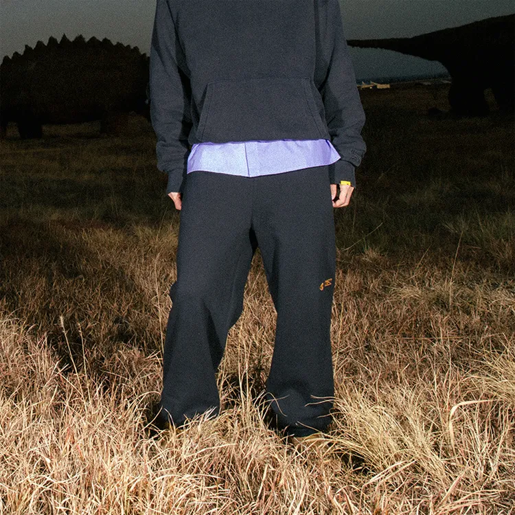 Reebok x Randomevent Knitted Sweatpants Men's Black-2