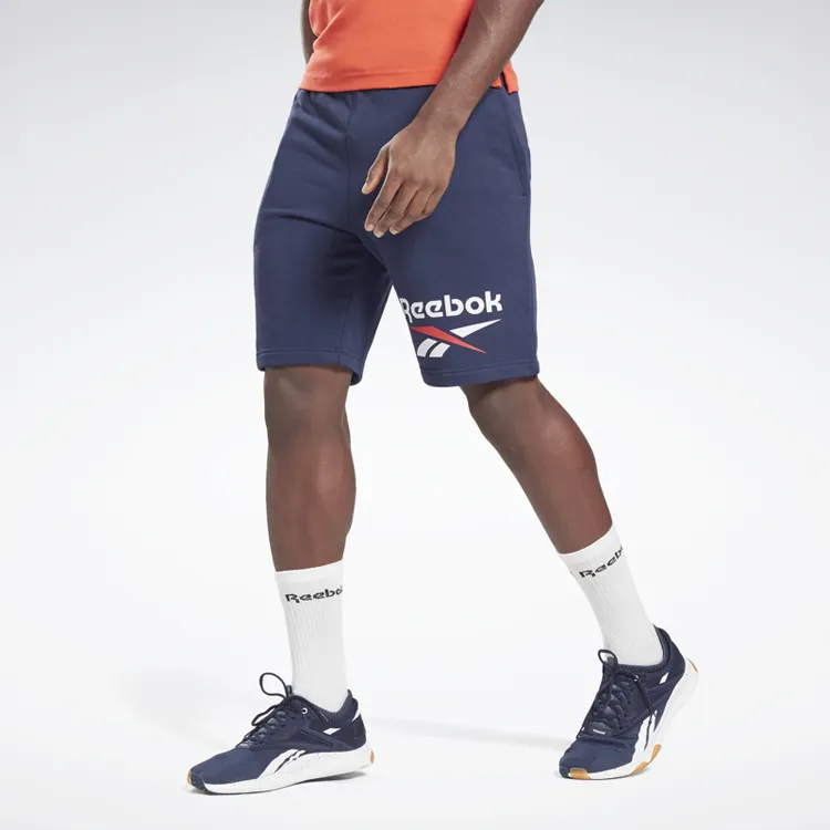 Reebok Sports Shorts Men Navy Blue-2
