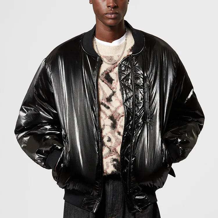 ISABEL MARANT High Shine Finish Zipped Jacket-2