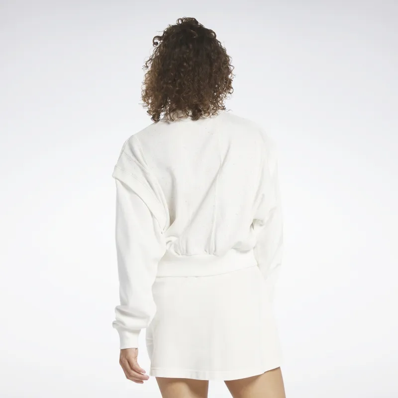 Reebok Sweatshirts Women's White-1