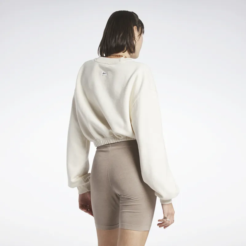 Reebok Sweatshirts Women's White-1