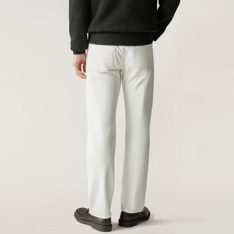 Loro Piana Jeans Men White-3