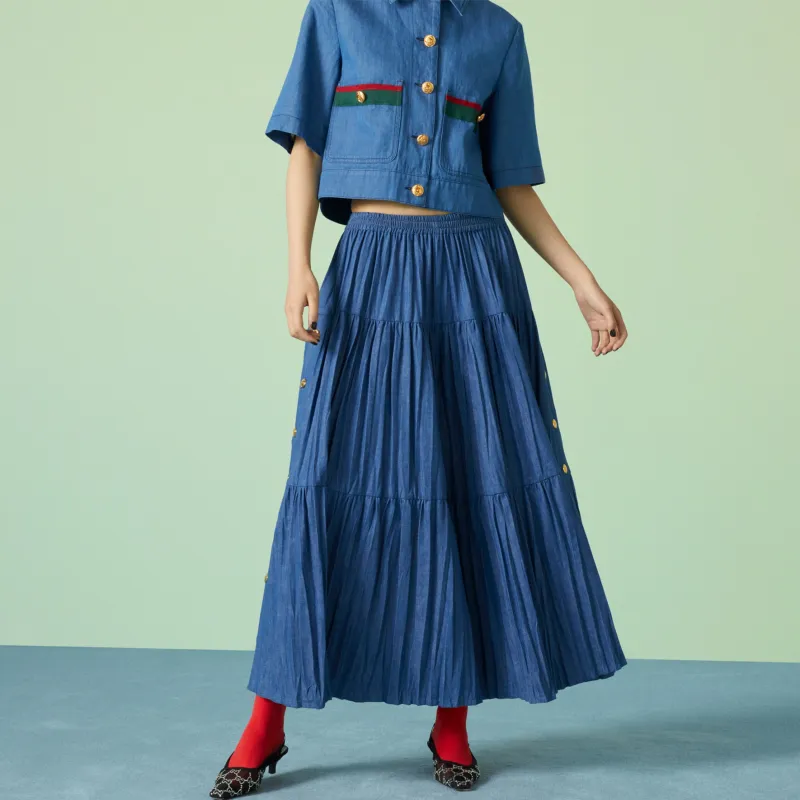 GUCCI Jeans Women's Blue-2