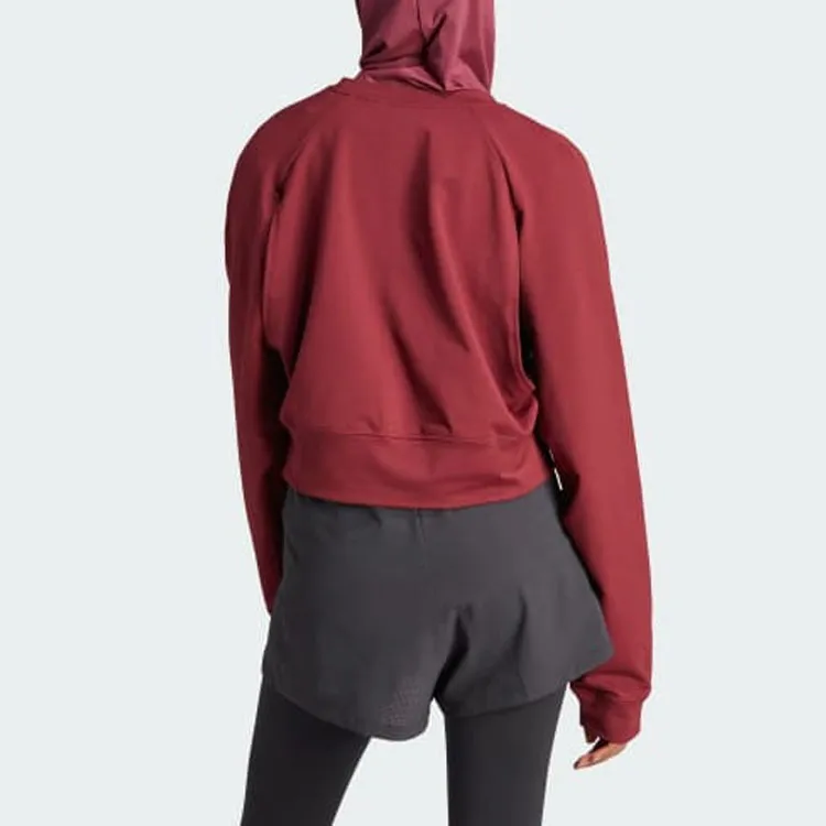 Adidas Sweatshirts Women's Dark Red-2