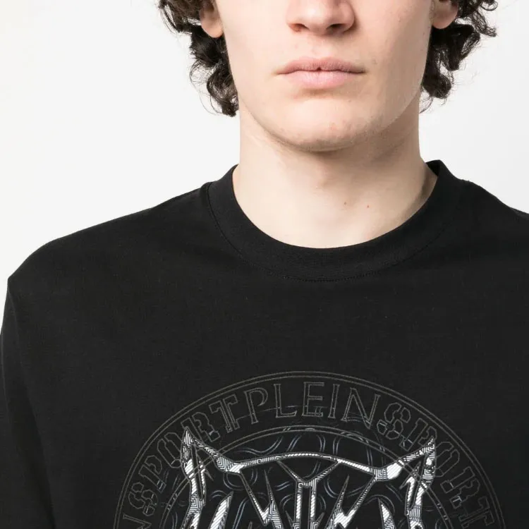 PLEIN SPORT Tiger print T shirt-4