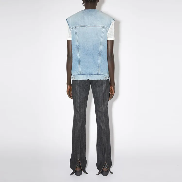 Acne Studios Vests Unisex Light Blue-2