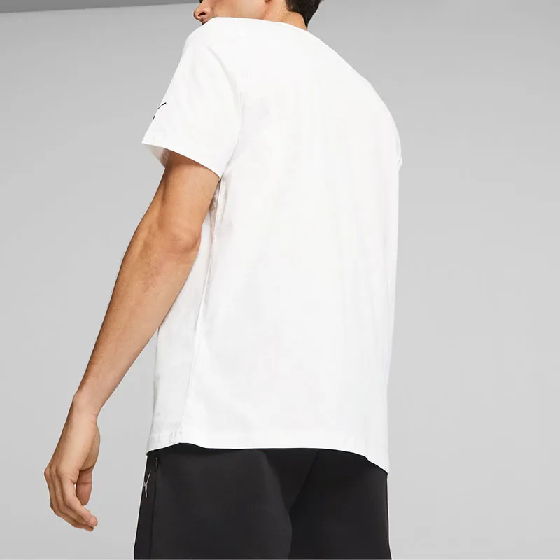 PUMA Scuderia Ferrari Racing T-Shirts Men White-3