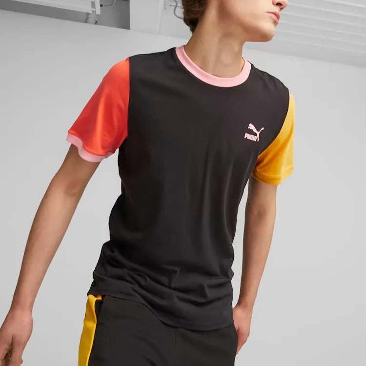 PUMA Morocco Home T Shirts Men Black-3
