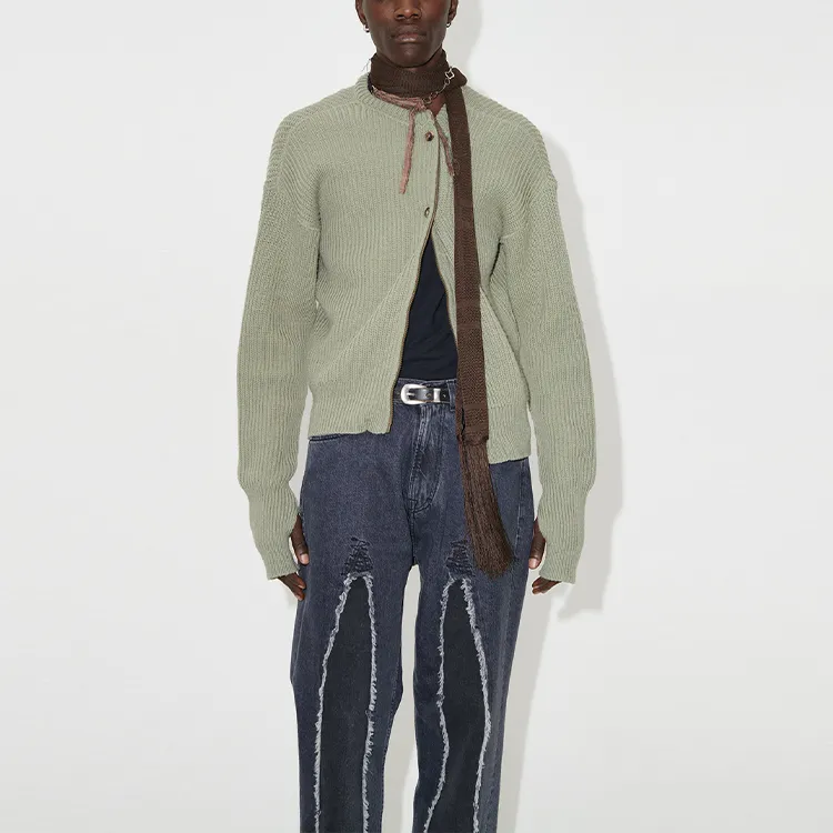 OUR LEGACY Knitwear Men Green-6