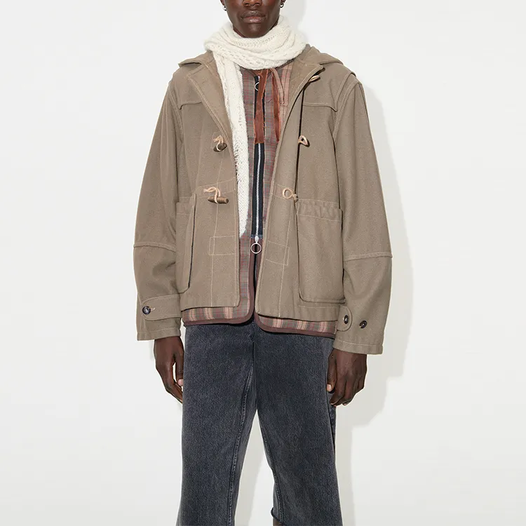 OUR LEGACY Cropped Duffel Jacket-4