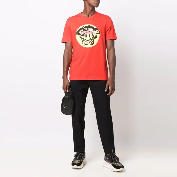 VERSACE Logo T Shirt-1