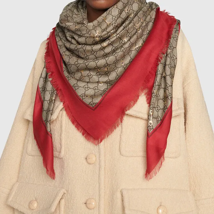 GUCCI Shawls Women's Red-2