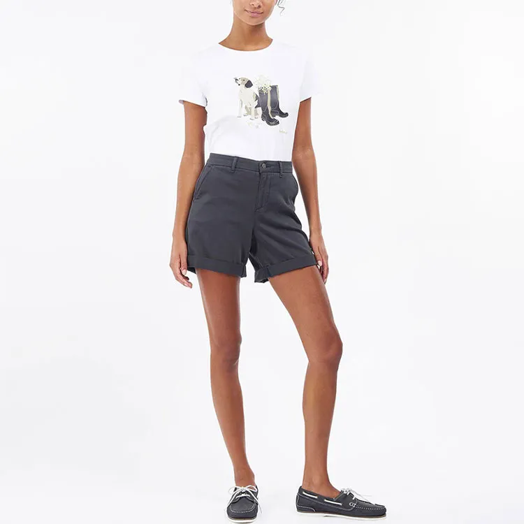BARBOUR T-Shirts Women's White-1