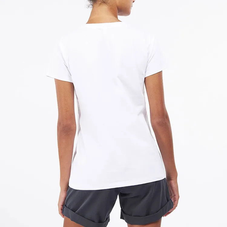 BARBOUR T-Shirts Women's White-3